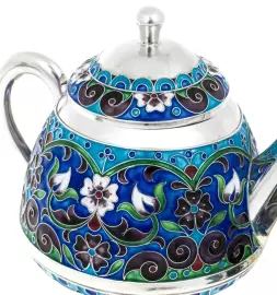 Teapot and 2 tea pairs "Tenderness" (finish)